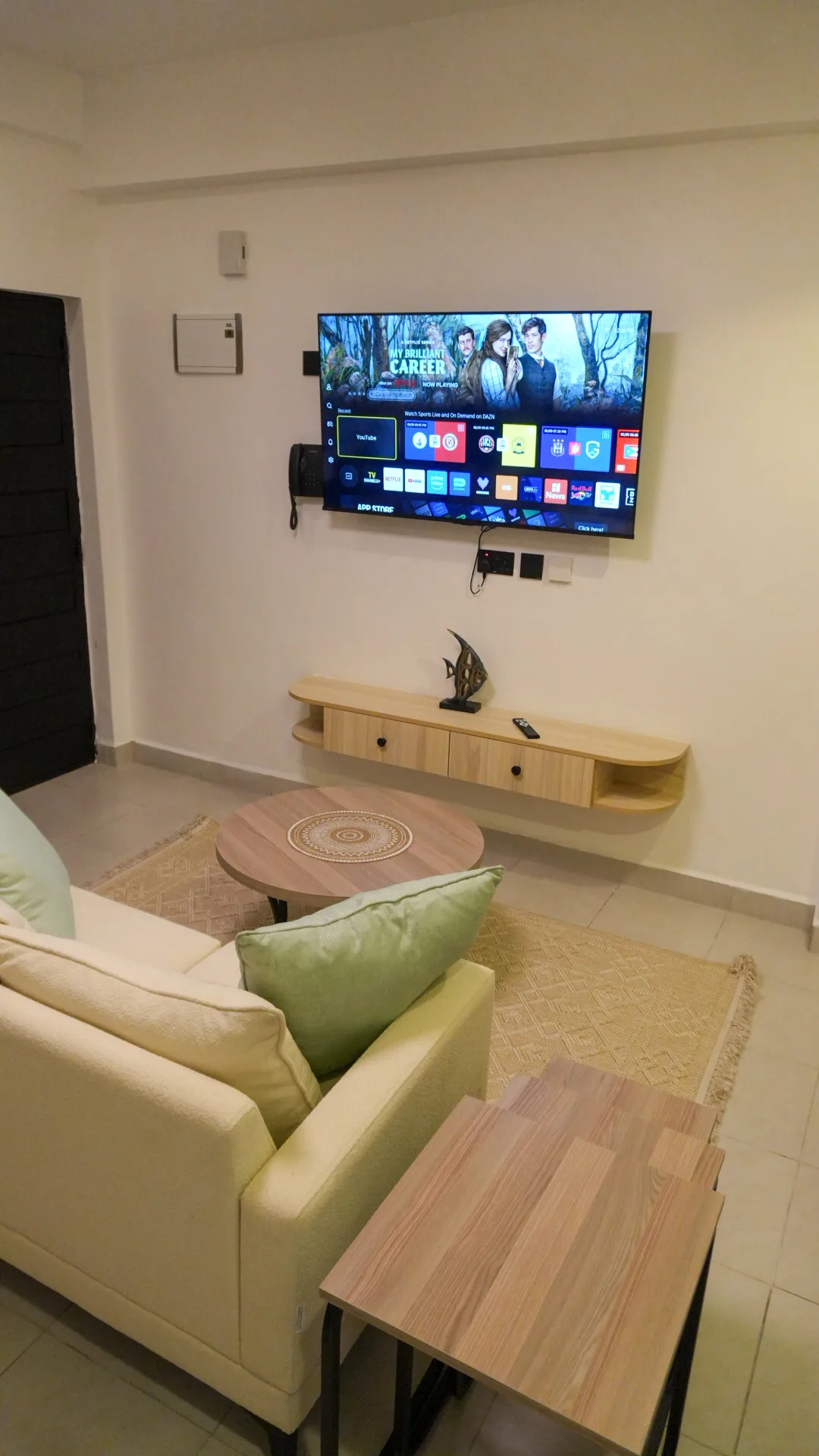 Standard 1BDR Living Room